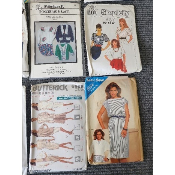 Lot of 16 Assorted Sewing Patterns Uncut And Cut - Picture 3 of 10
